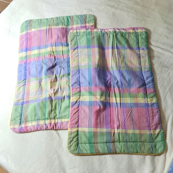 KING Plaid Duvet Cover + Pillow Shams - Cotton/poly blend - Picture 14 of 15